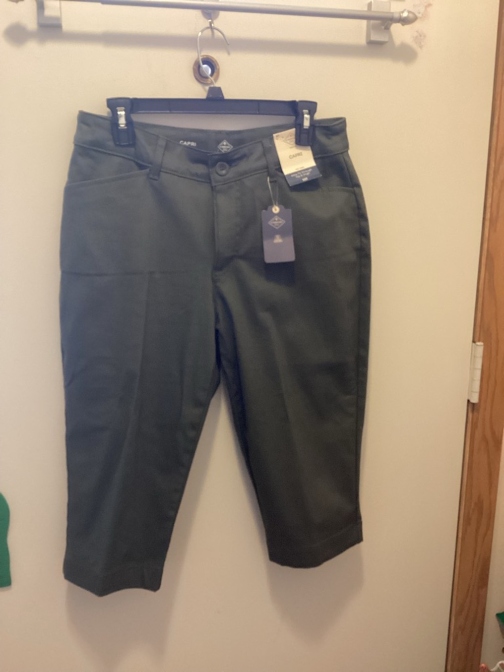 St. John’s Bay Capri pants.  Size 8P. NWT
